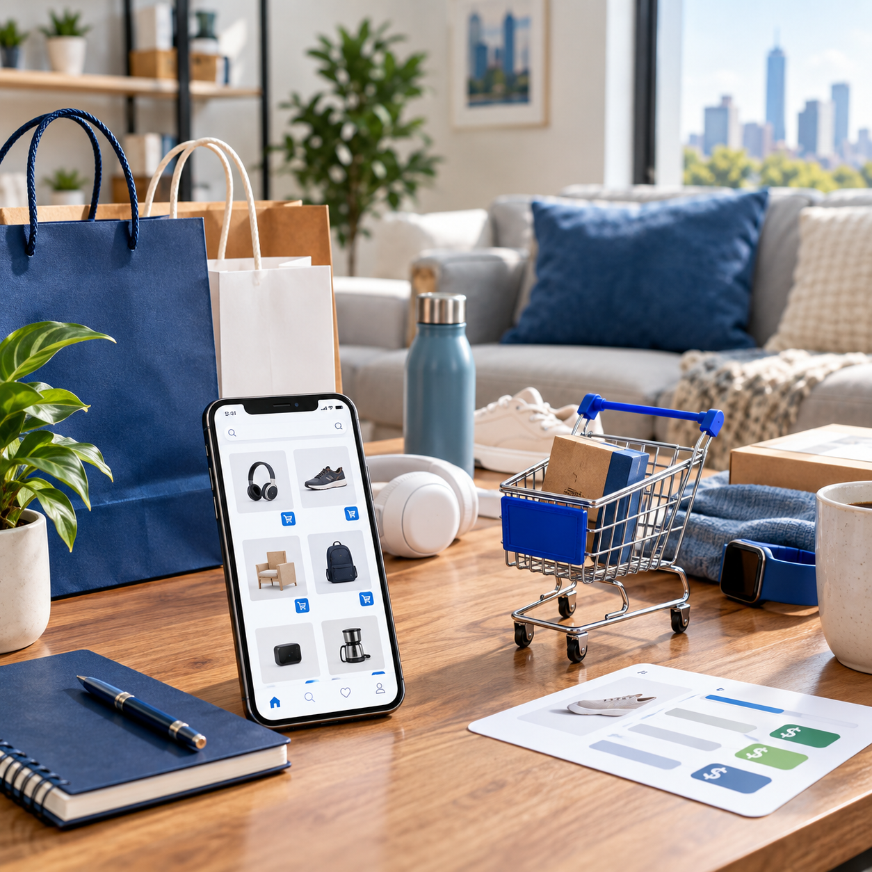 Shopping deals and savings opportunities